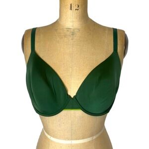 Aerie Real Me Full Coverage Bra in Green Size 36D